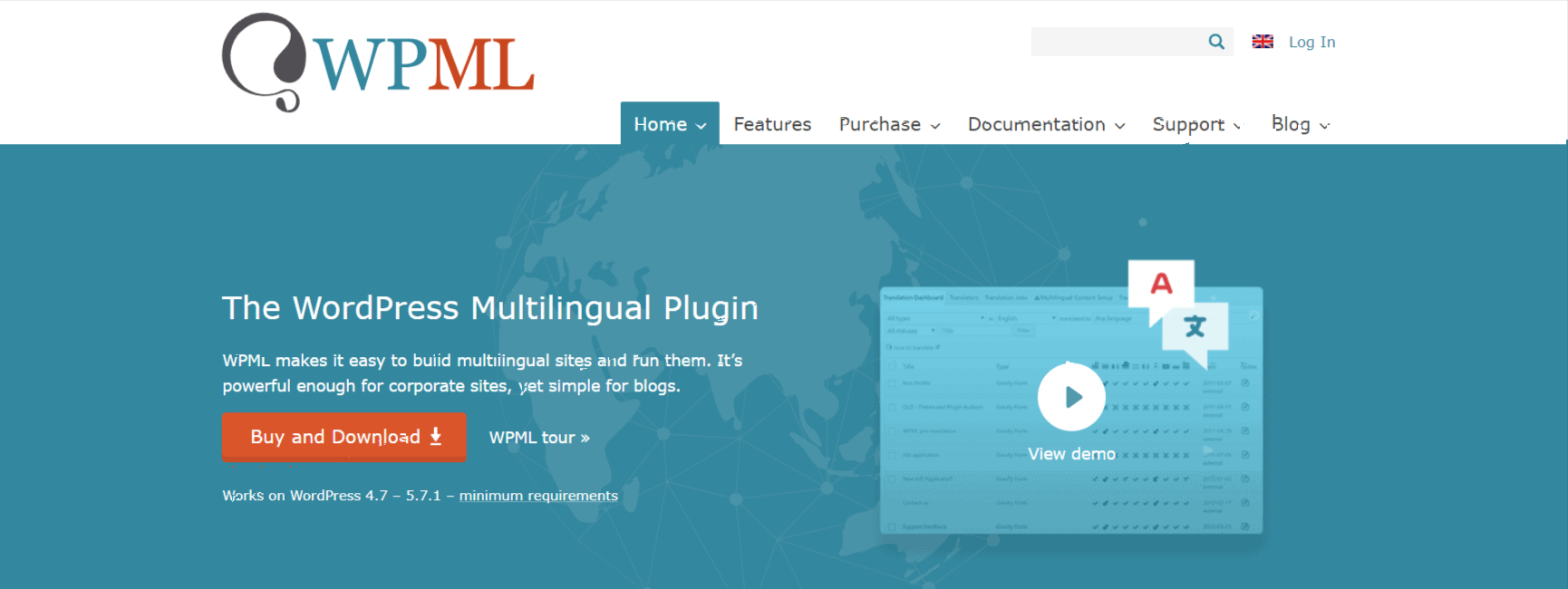 WPML - wordpress translation plugin