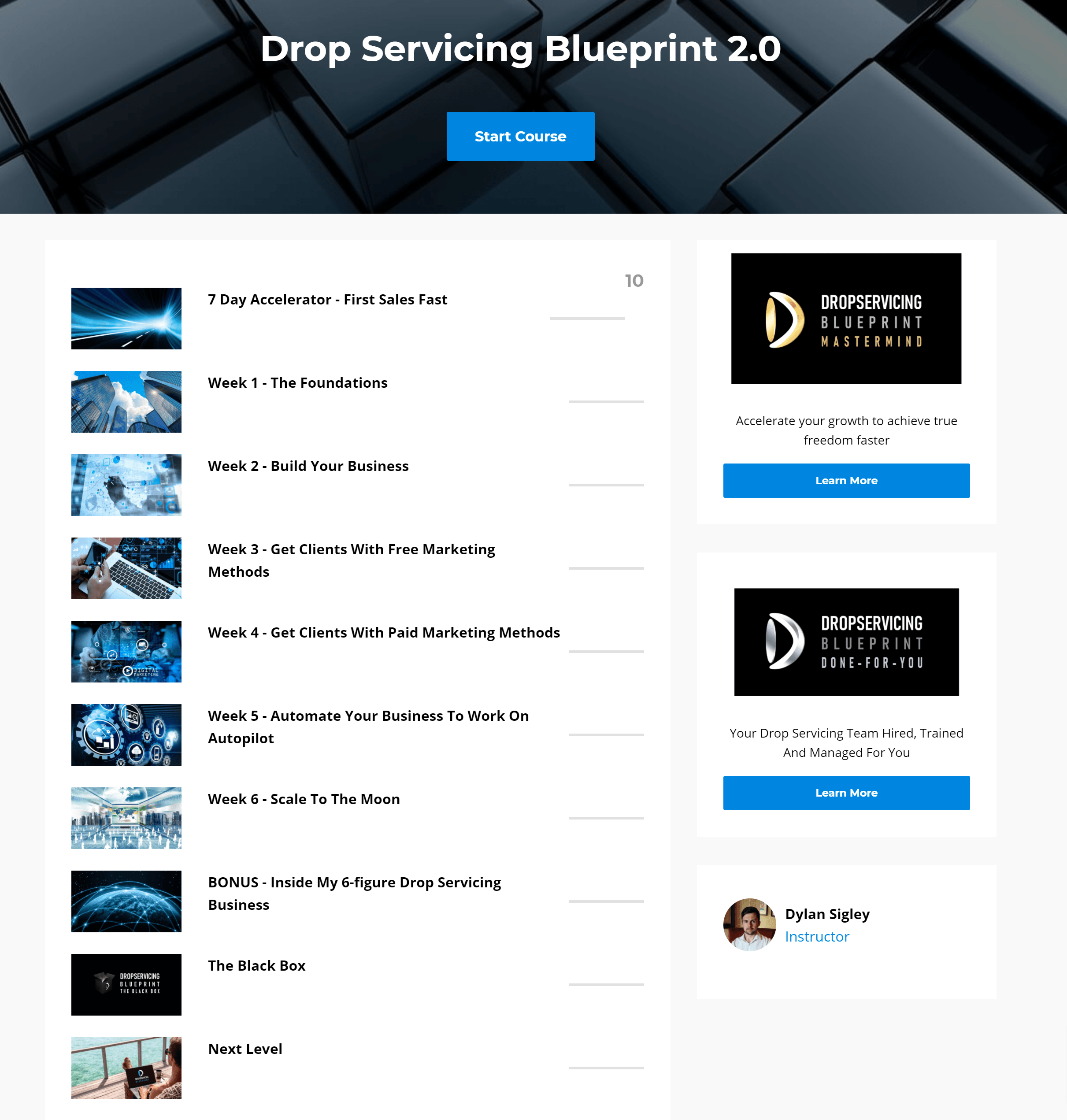 Drop Servicing Blueprint reviews