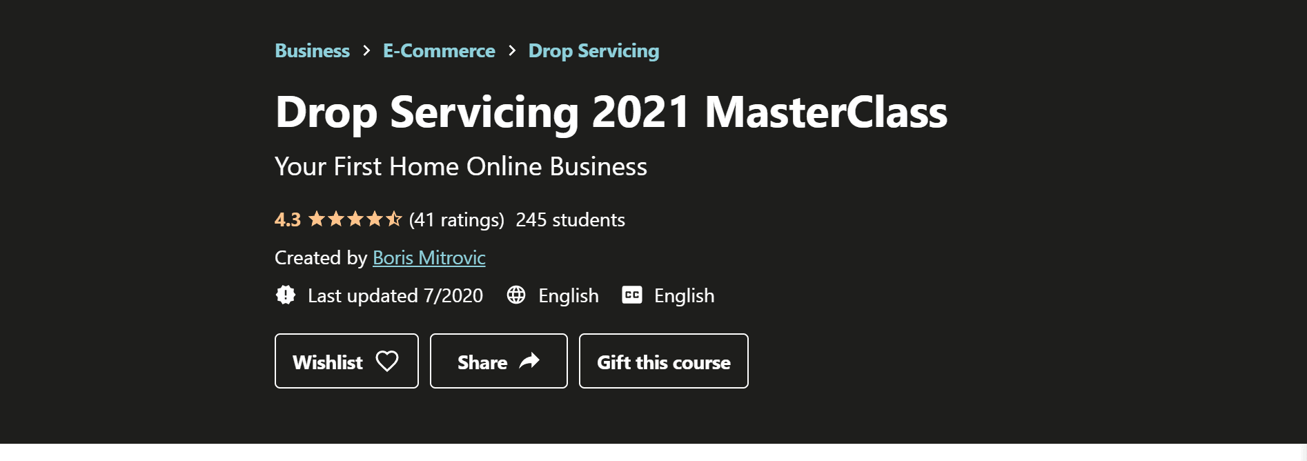Drop servicing masterclass- best courses for drop service