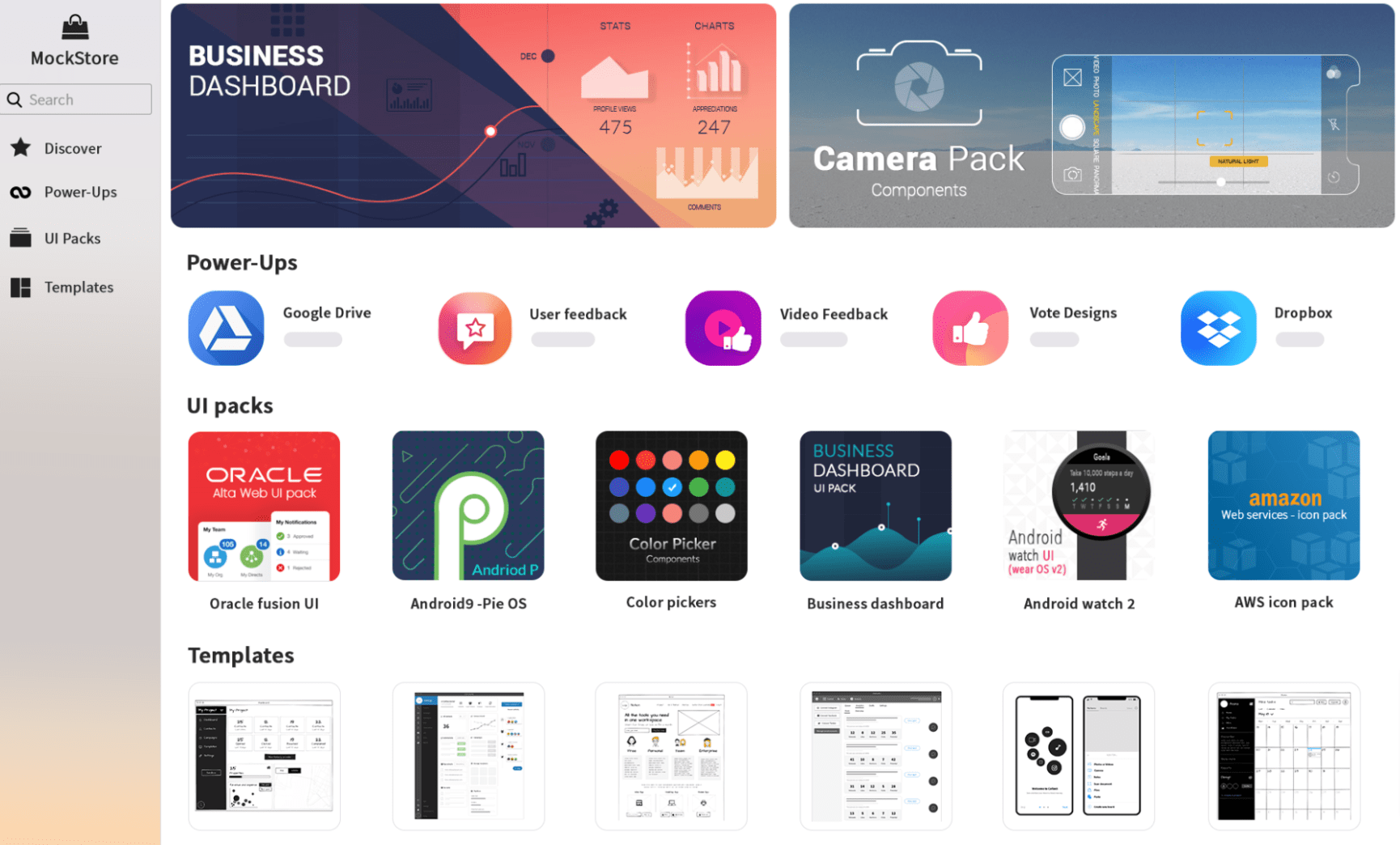 Mockflow dashboard- mockflow vs moqups