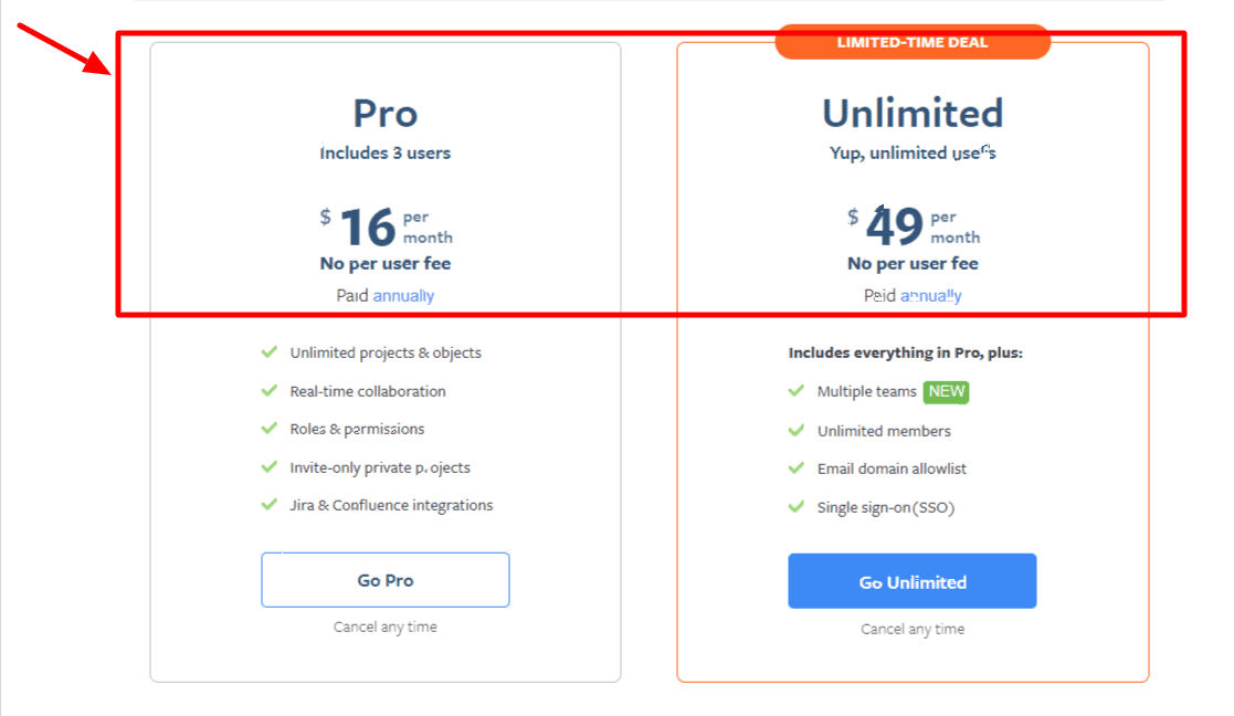 Moqups Pricing- Mockflow vs Moqups