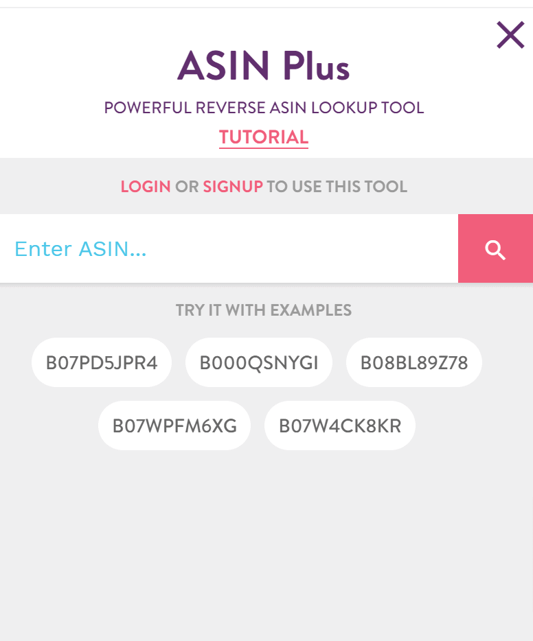 ASIN Plus by Merchantwords