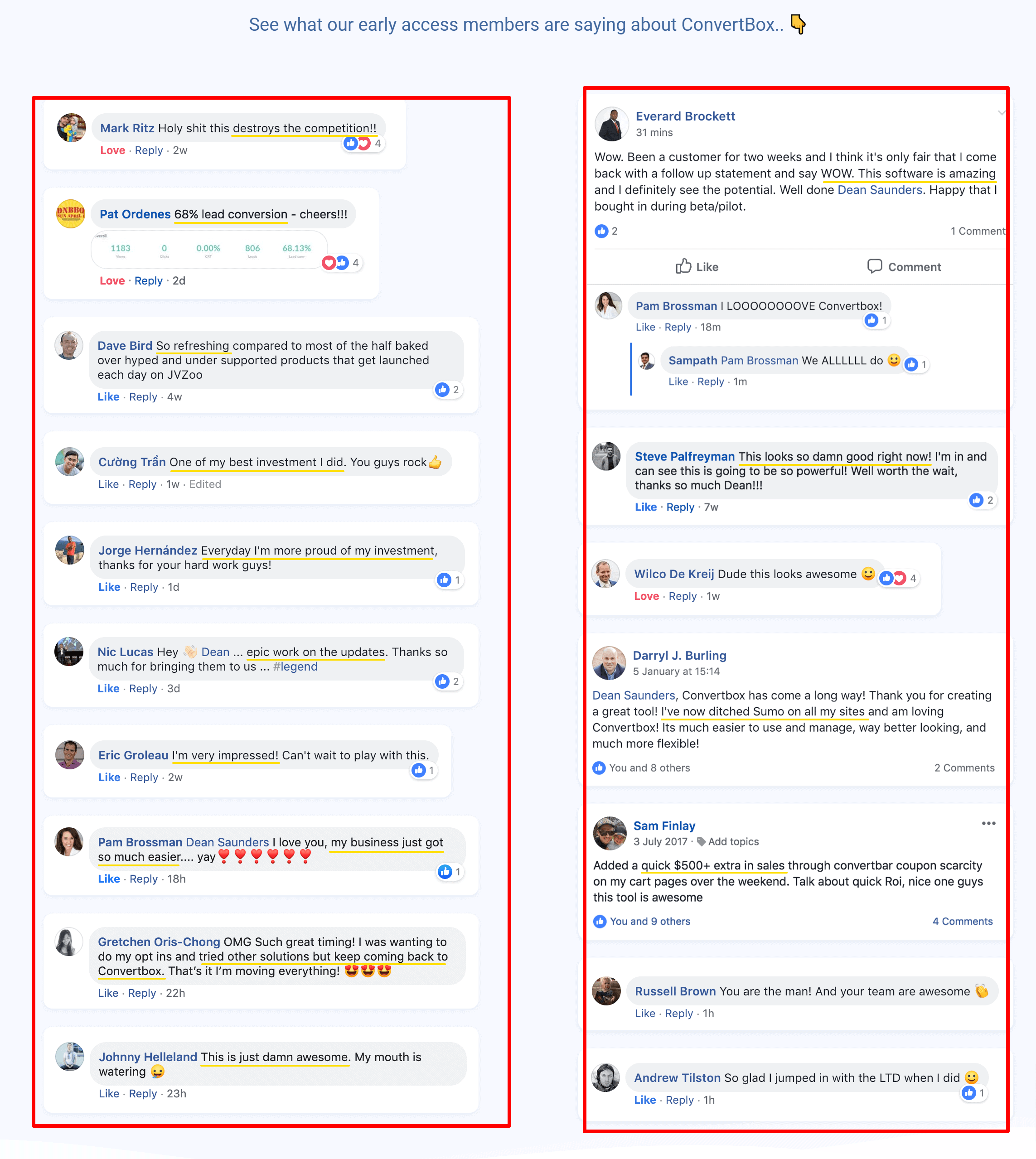 Convertbox customer reviews and testimonials