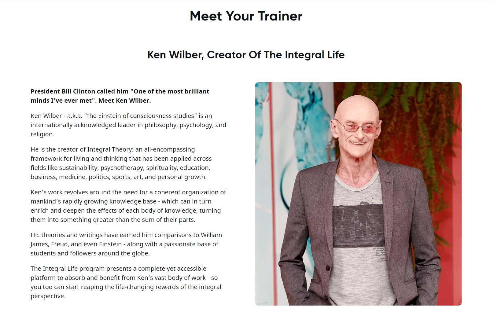 Creator of Integral Life By Ken Wilber- Review Of Integral Life By Ken Wilber On Mindvalley