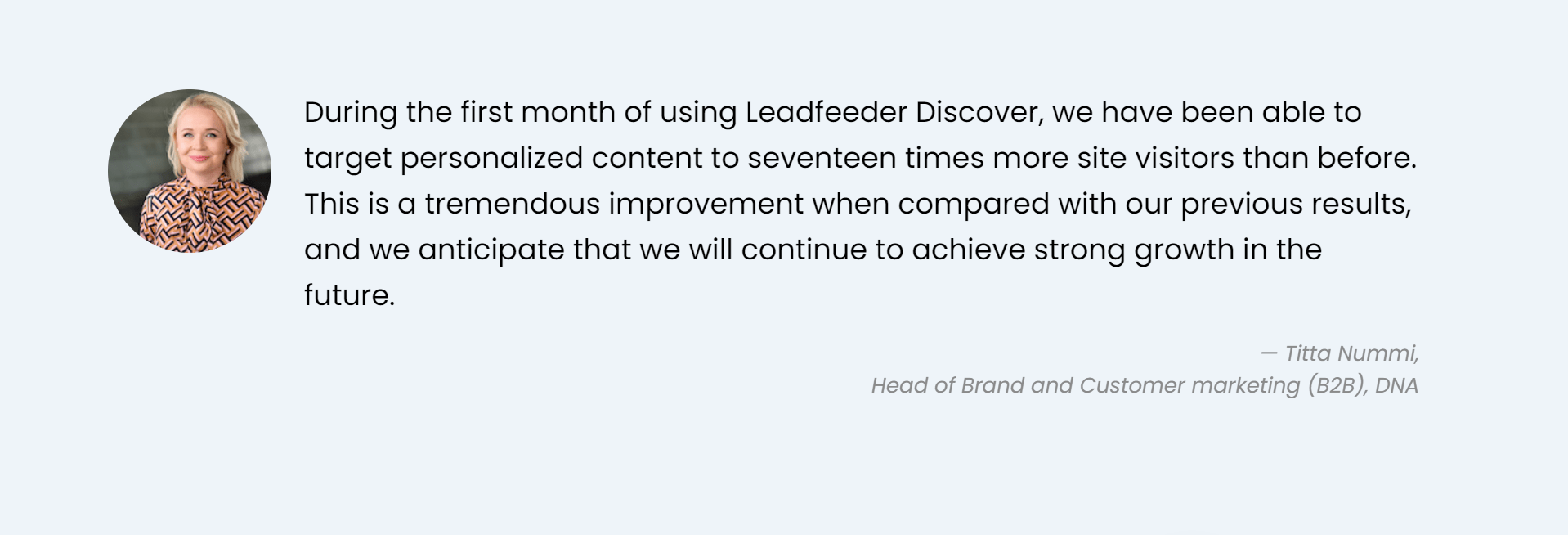 Leadfeeder discover