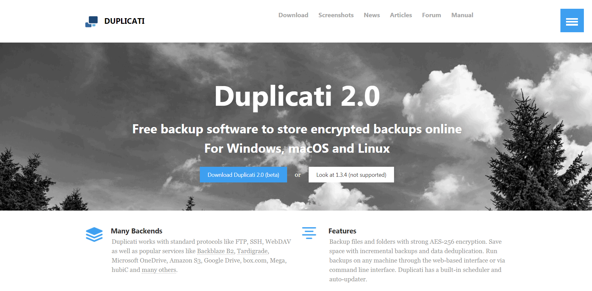 Duplicati 