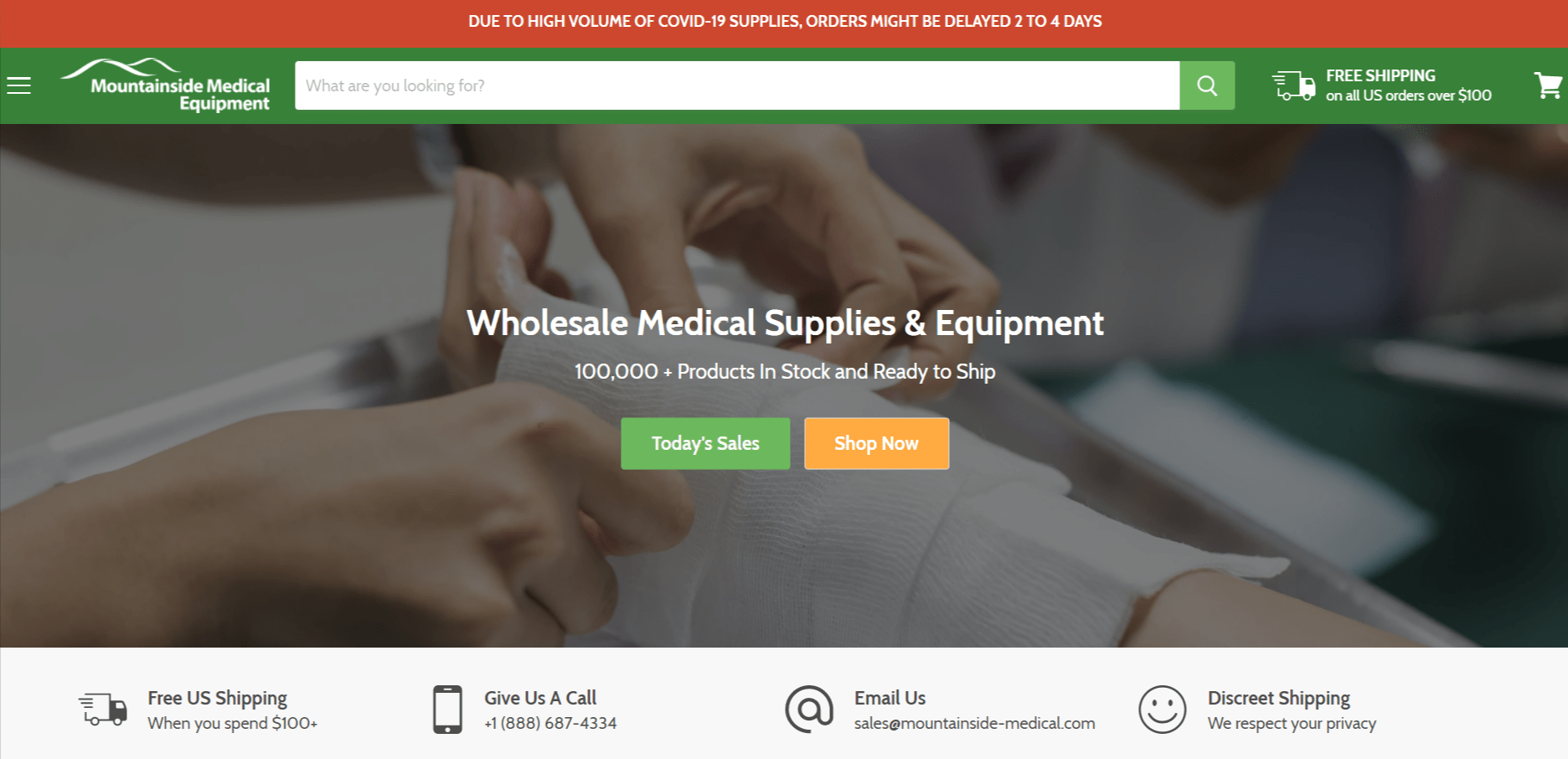 Mountainside Medical Equipment