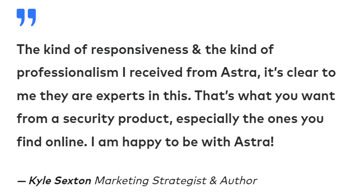Astra User Review