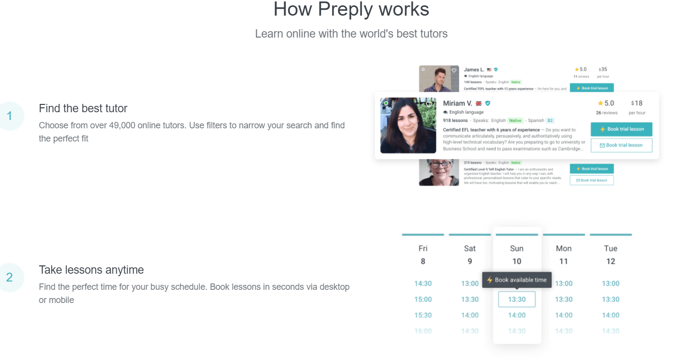 How Does Preply Work?