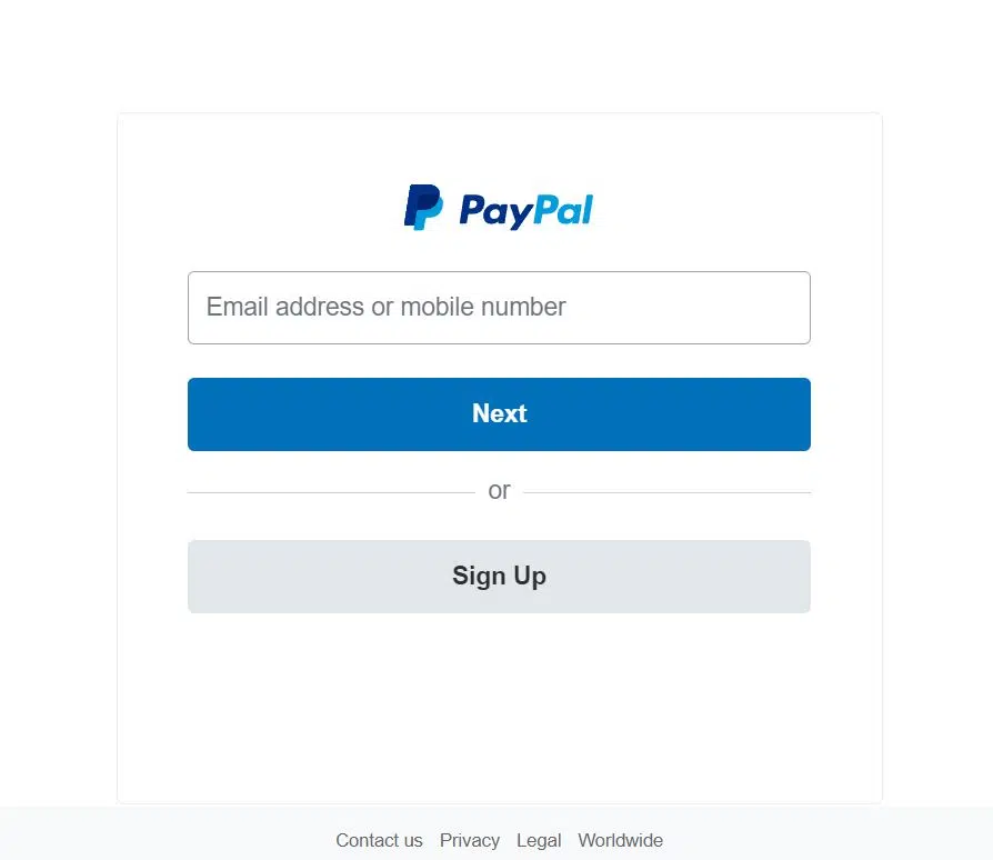 Paypal Login Page - Steps To Cancel a Paypal Payment