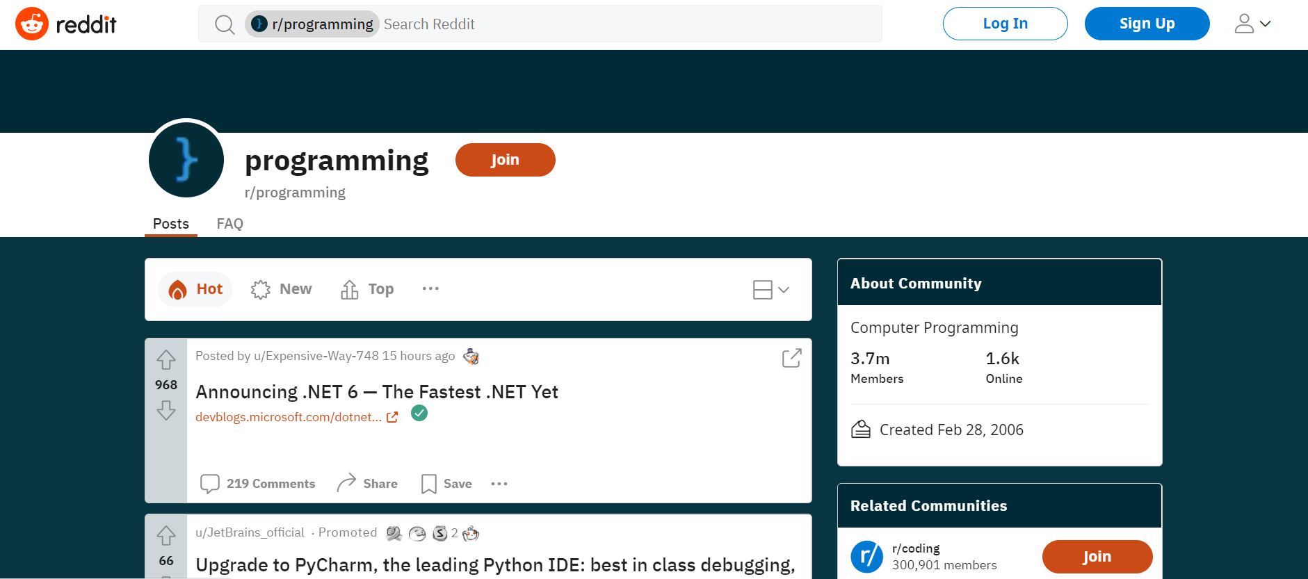 Reddit Programming - Best Coding Blogs