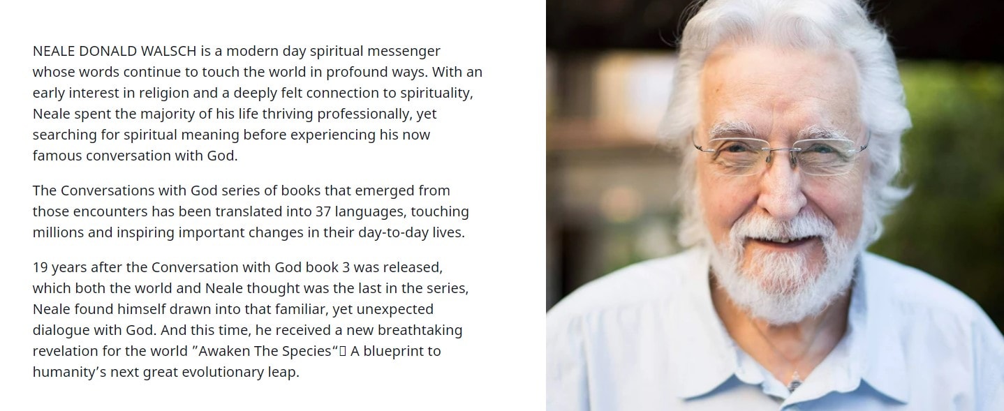 Awaken The Species Review Neale Donald Walsch