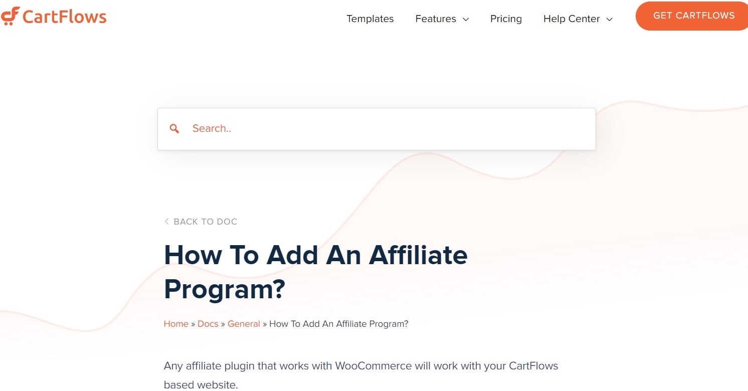 Cartflows WordPress Affiliate Programs