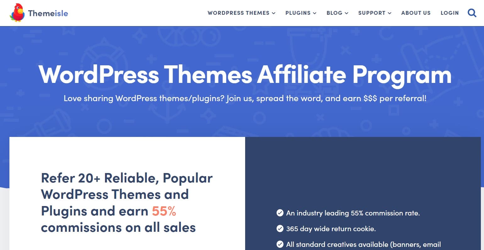 ThemeIsle affiliate programs