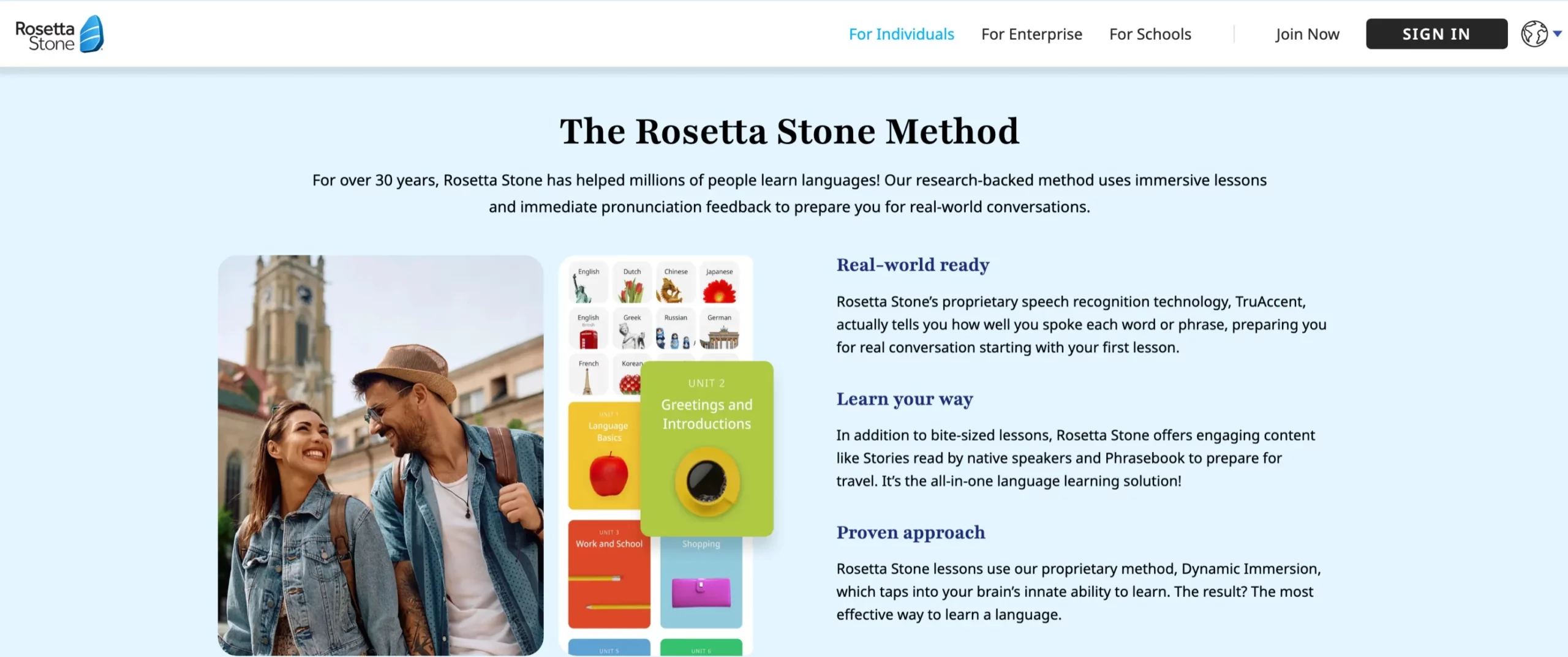 About Rosetta Stone