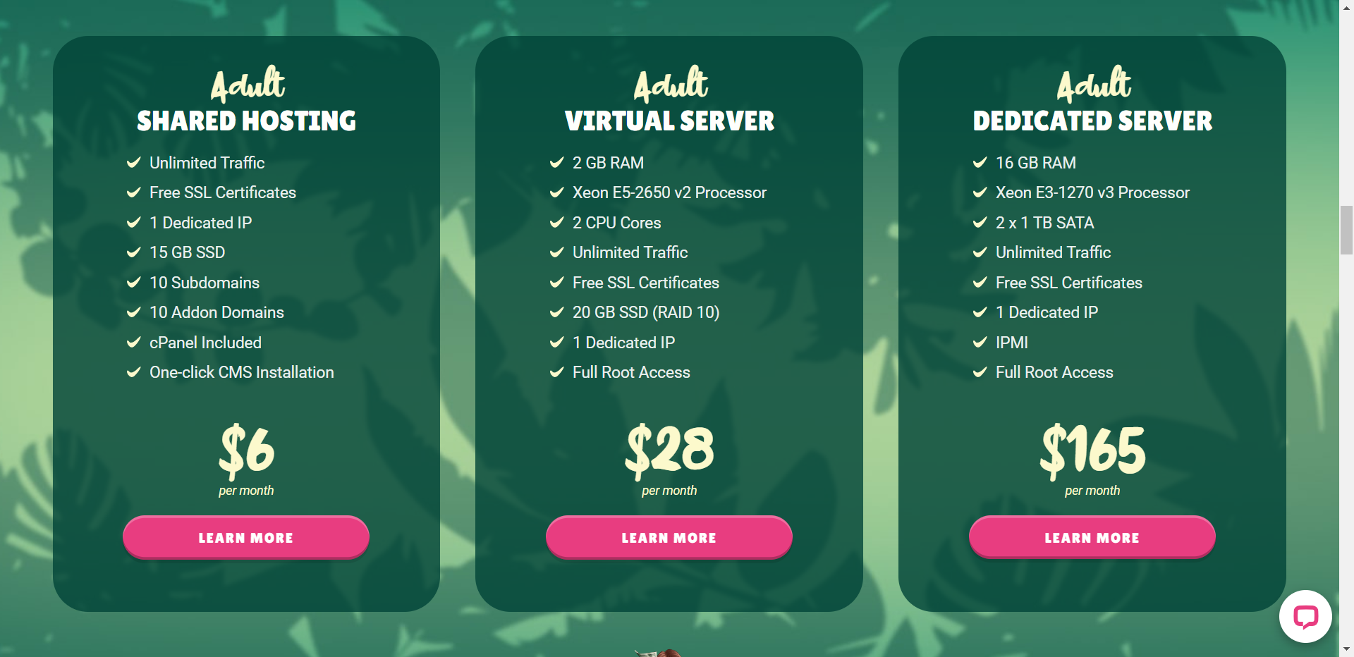 ViceTemple Pricing Plans