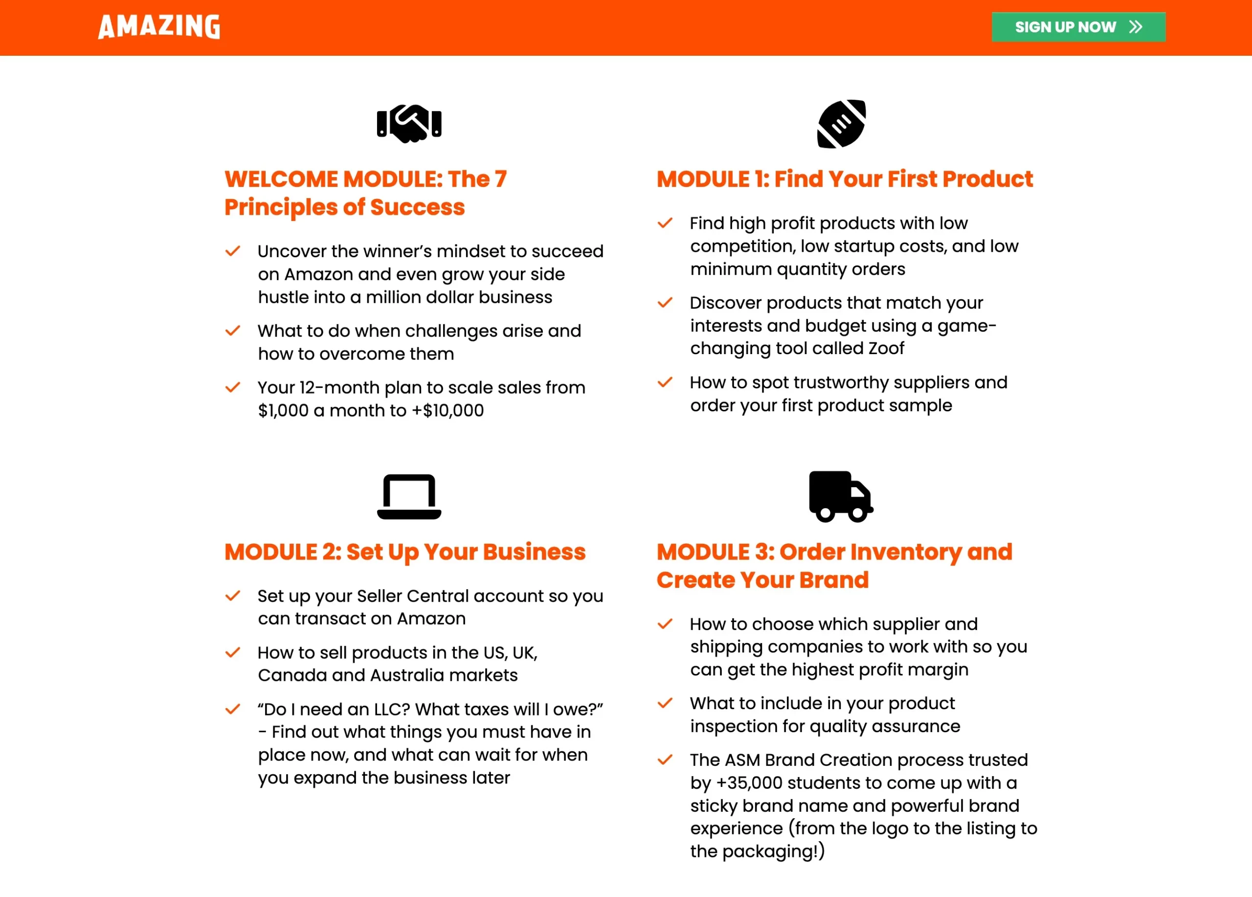 Different Modules Offered By ASM!