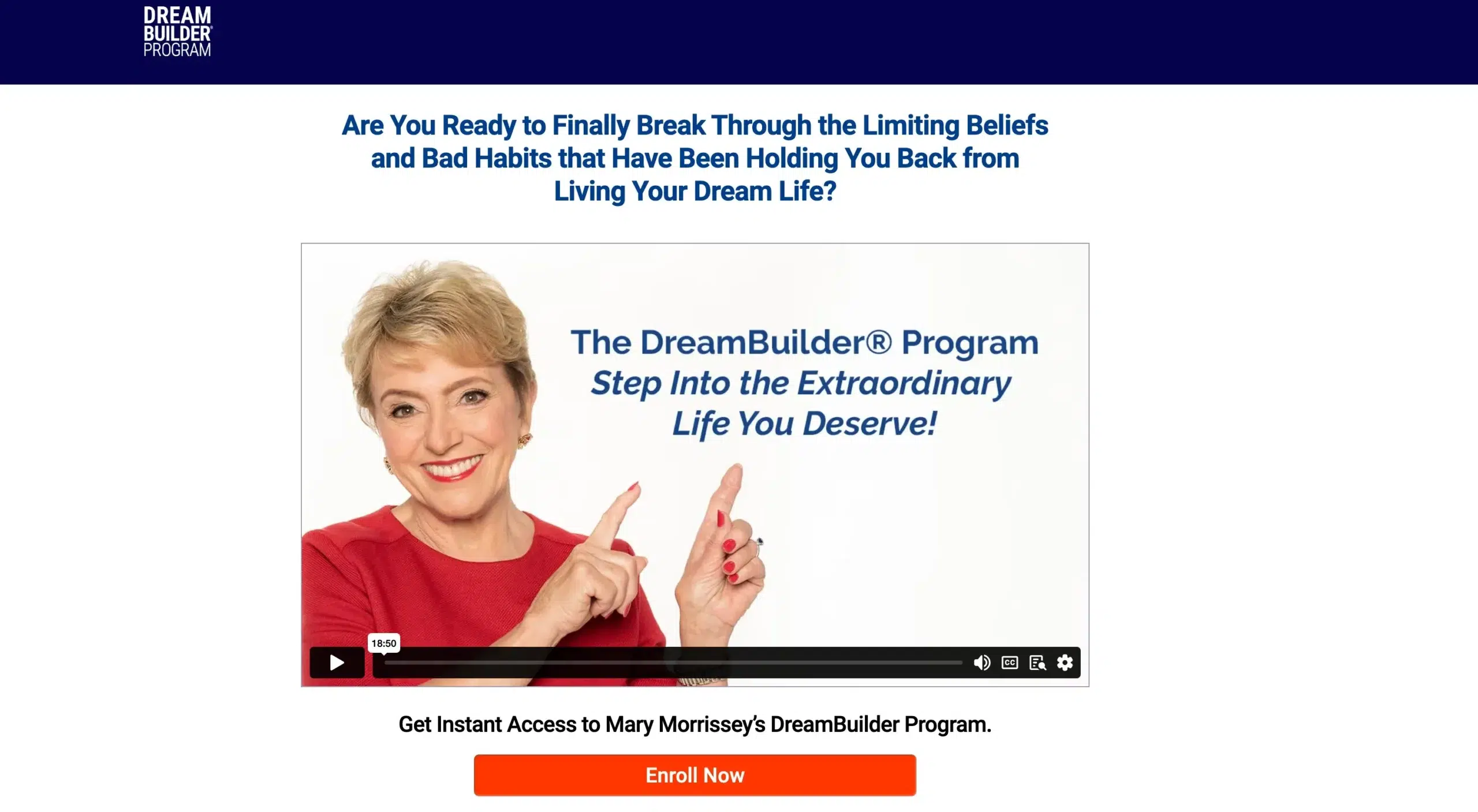 Dream Builder Program Review