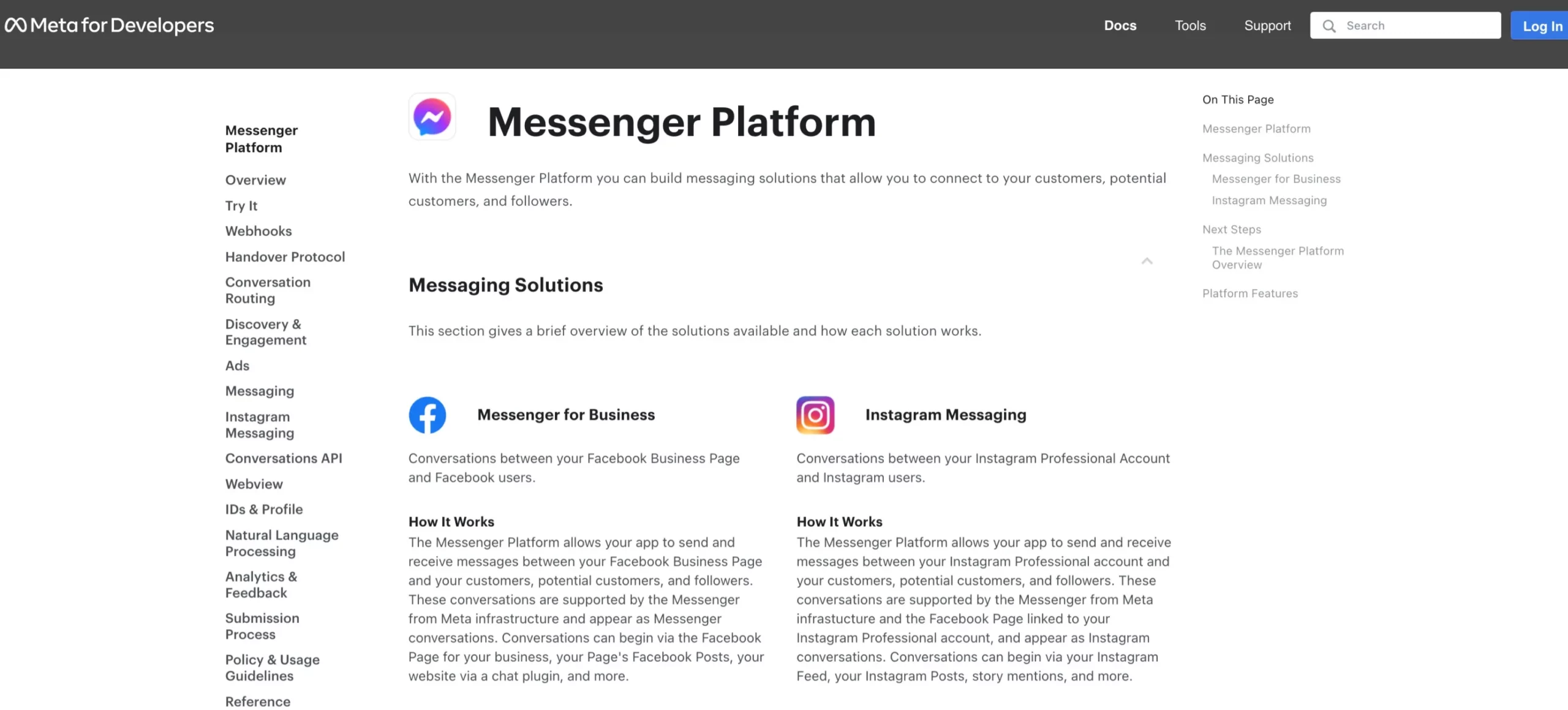 Facebook Messenger Platform (Meta)