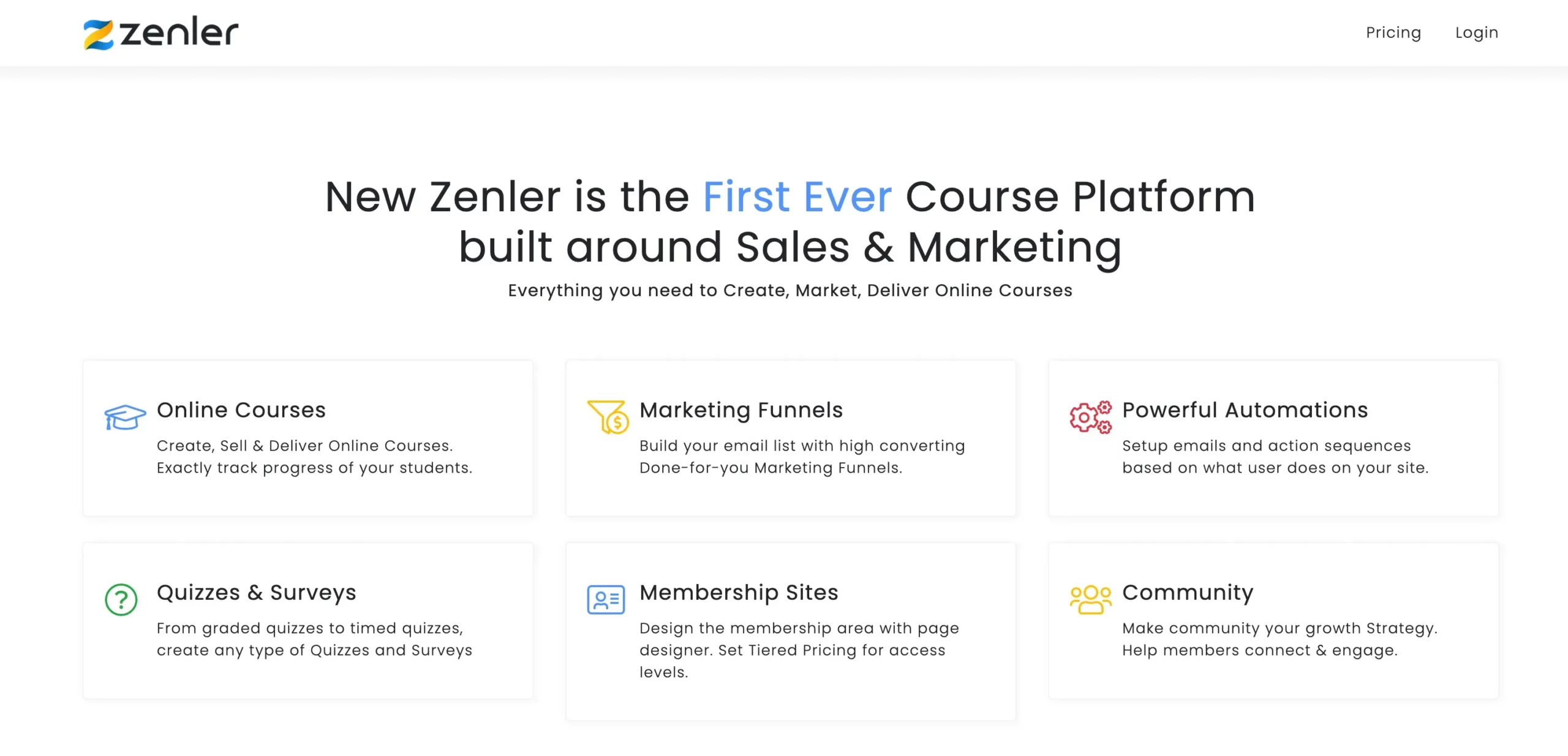 Features Of New Zenler