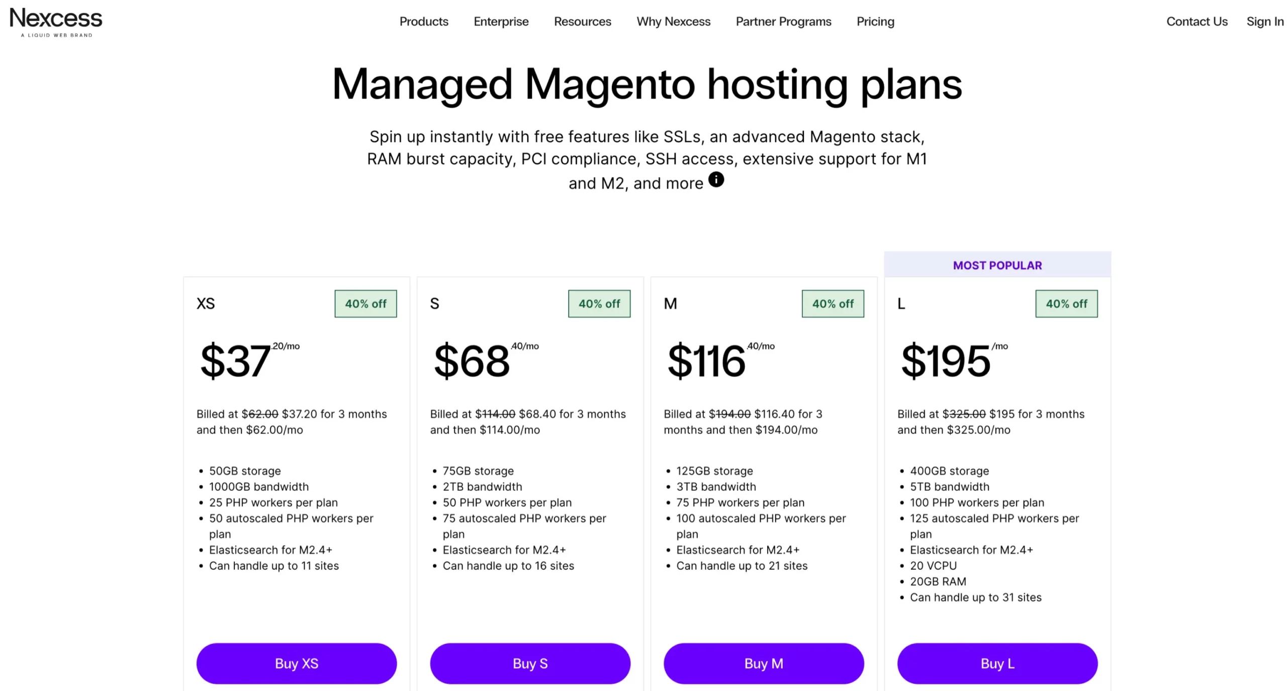 Fully managed Magento hosting