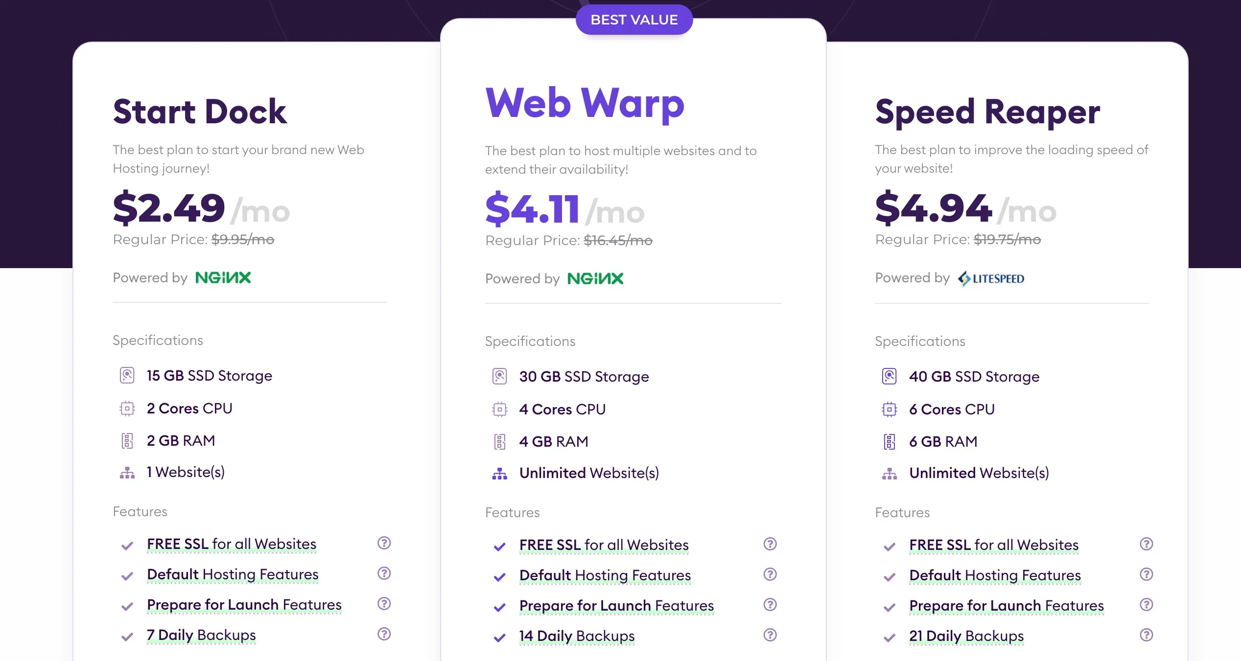 HostArmada: Pricing Plans