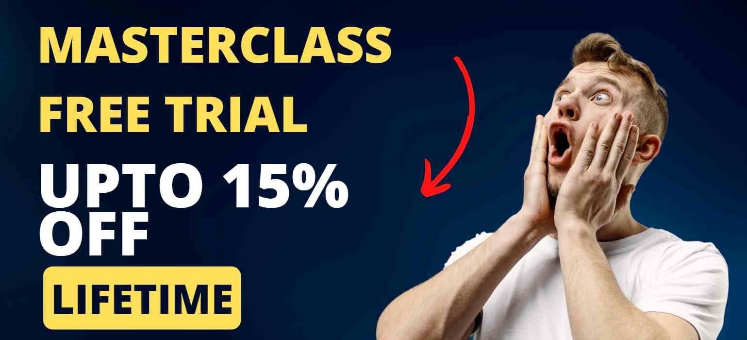 Masterclass free trial offer latest