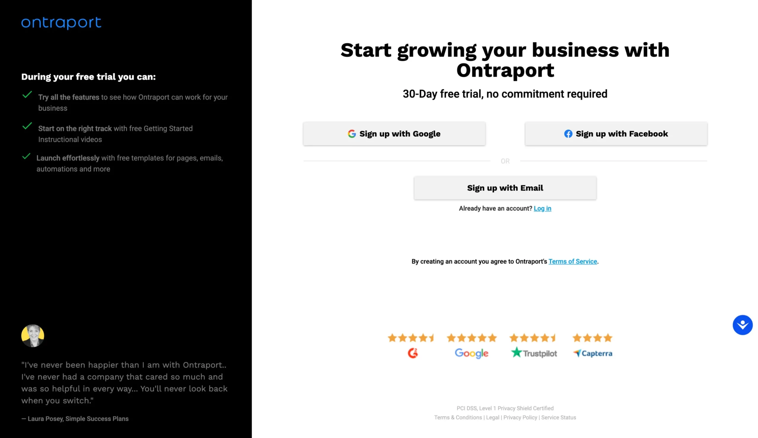 Ontraport Free Trial