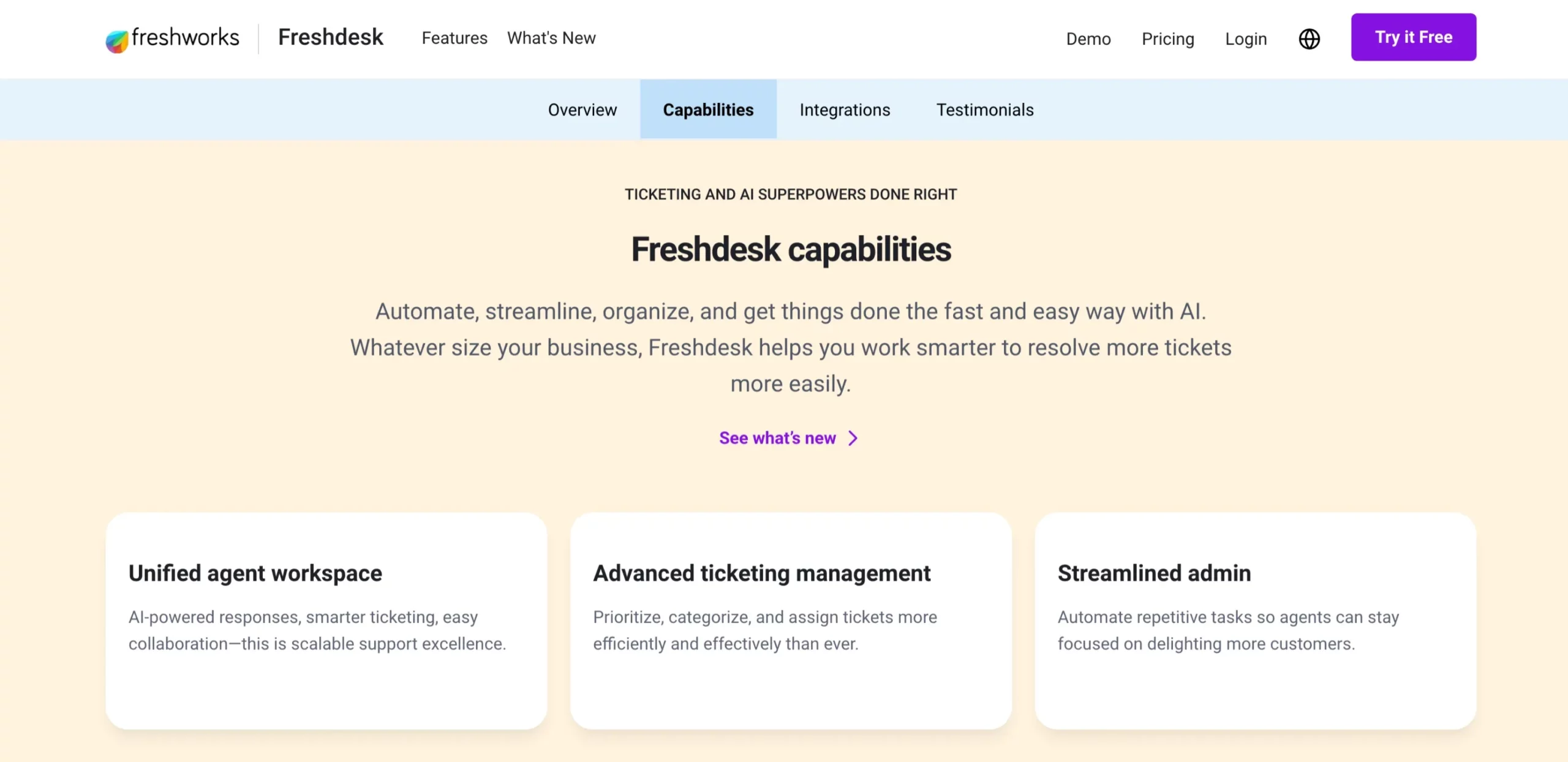 Overview Of Freshworks Benefits