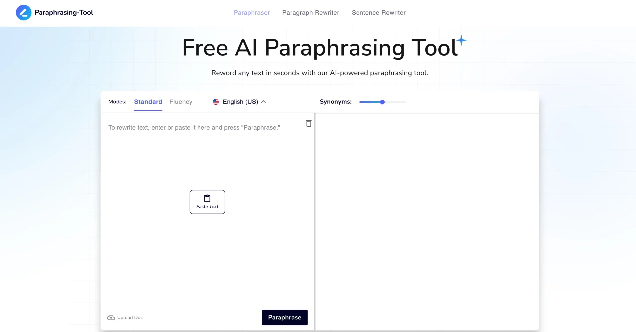 Paraphrasing Tool