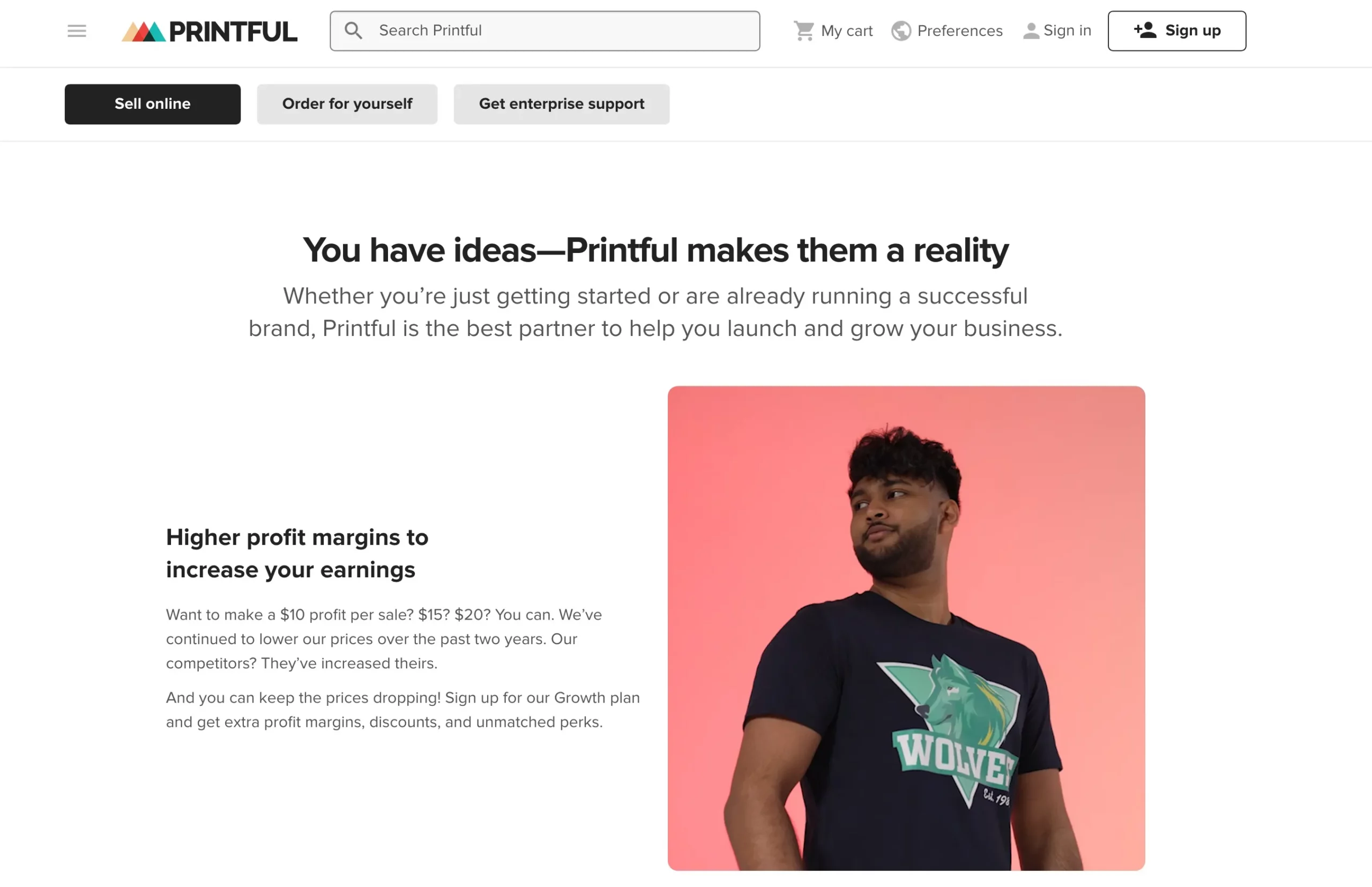 Printful Review: Services 