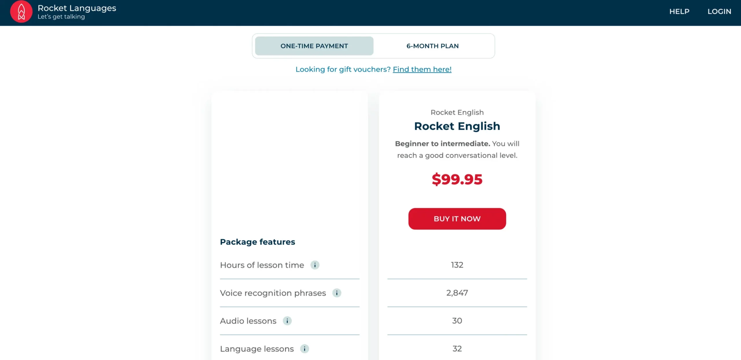 Rocket Languages: Pricing