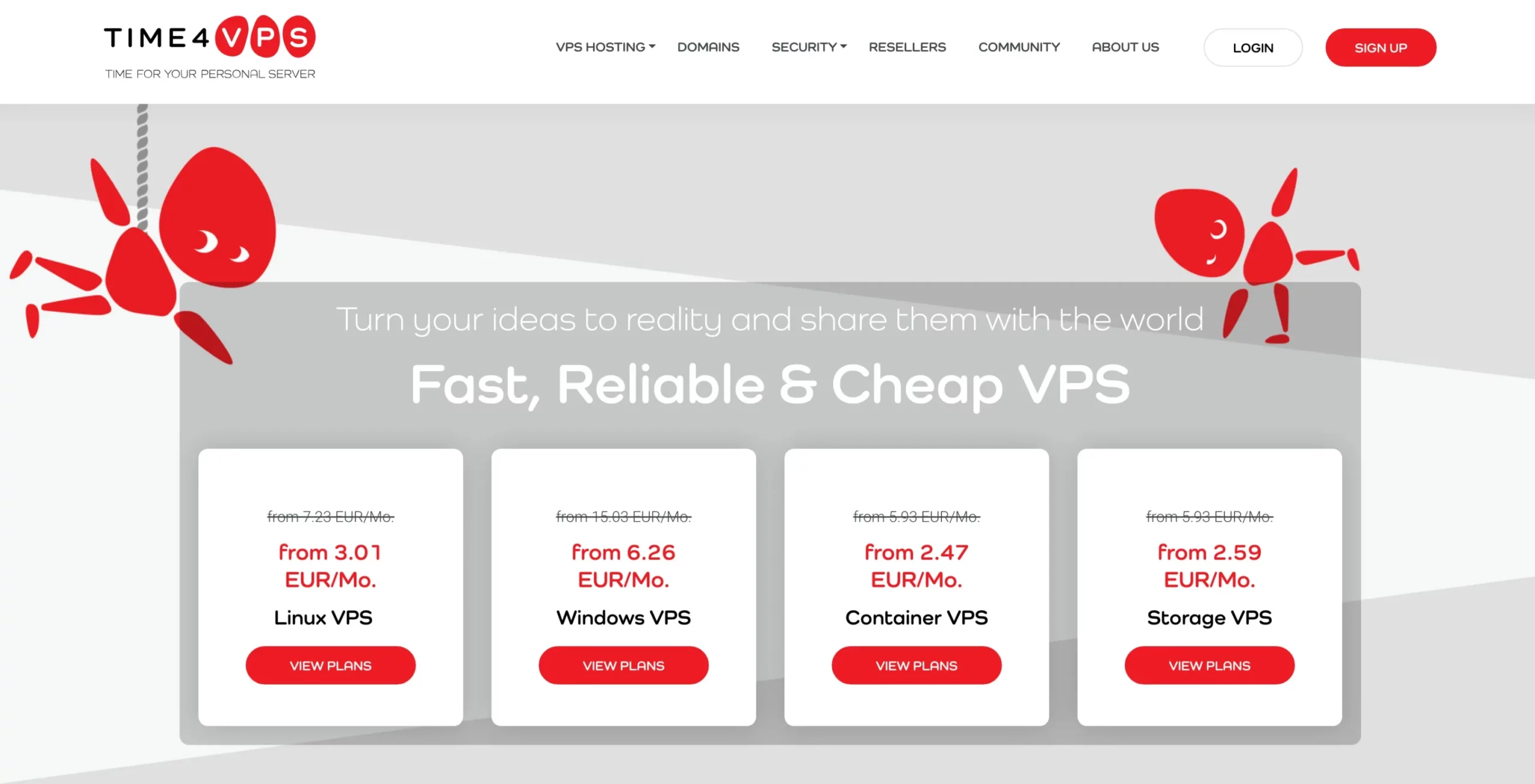 Time4vps Review - Pricing