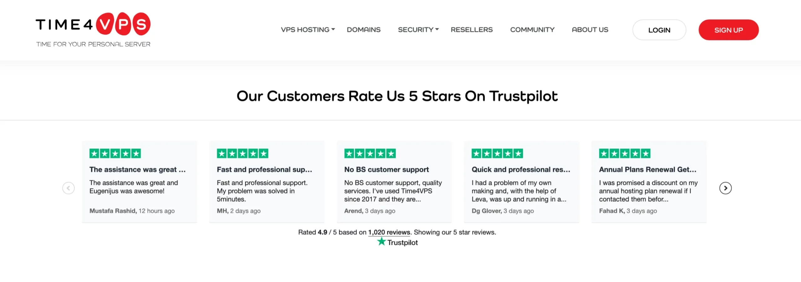 Time4vps Reviews