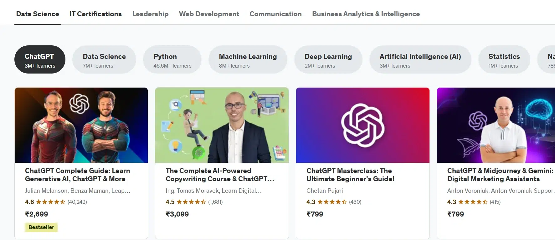 Udemy Pricing