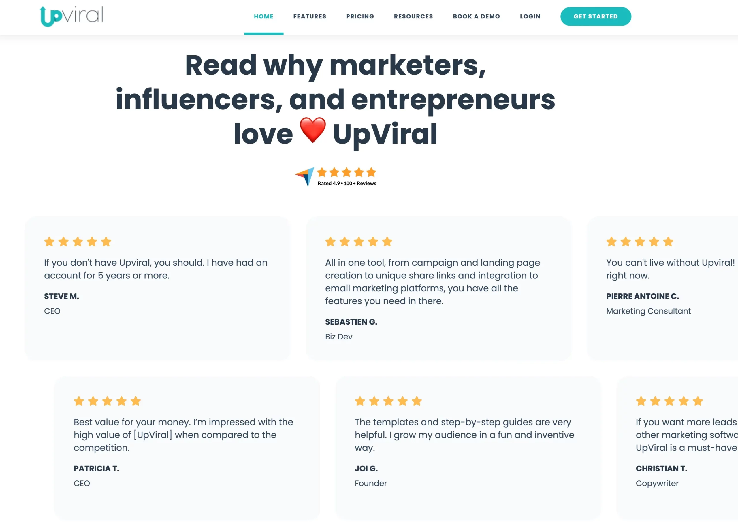 Upviral: User Reviews