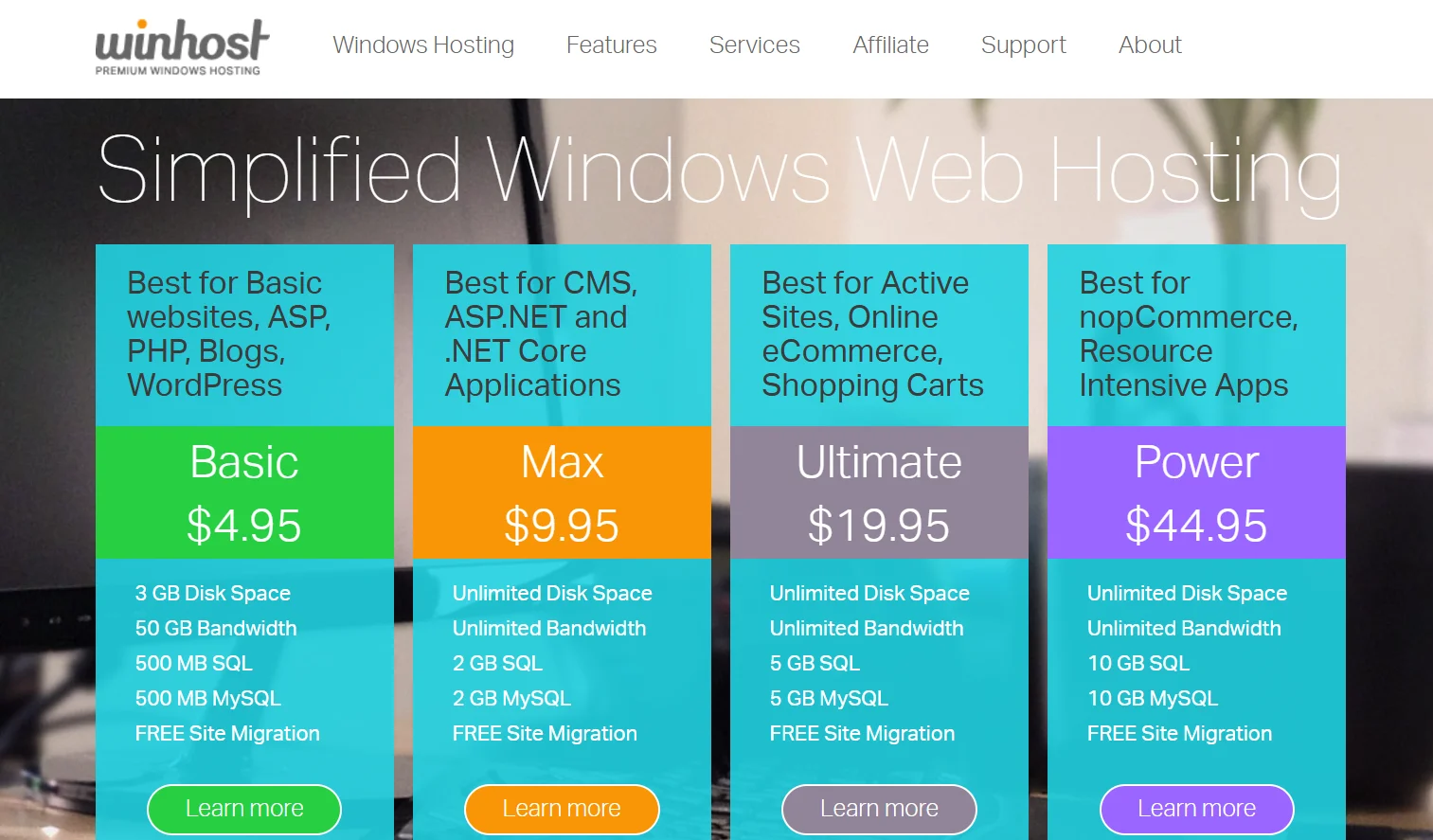 winhost overview