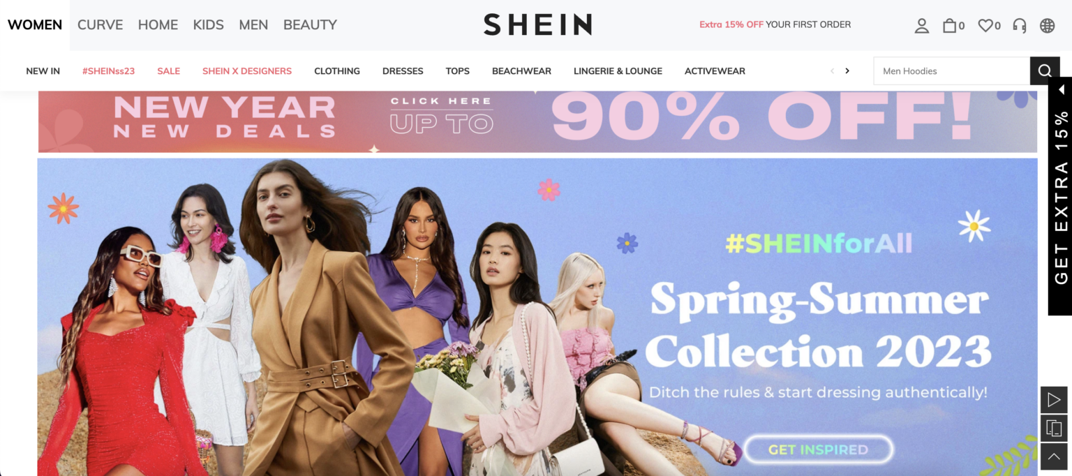 shein statistics