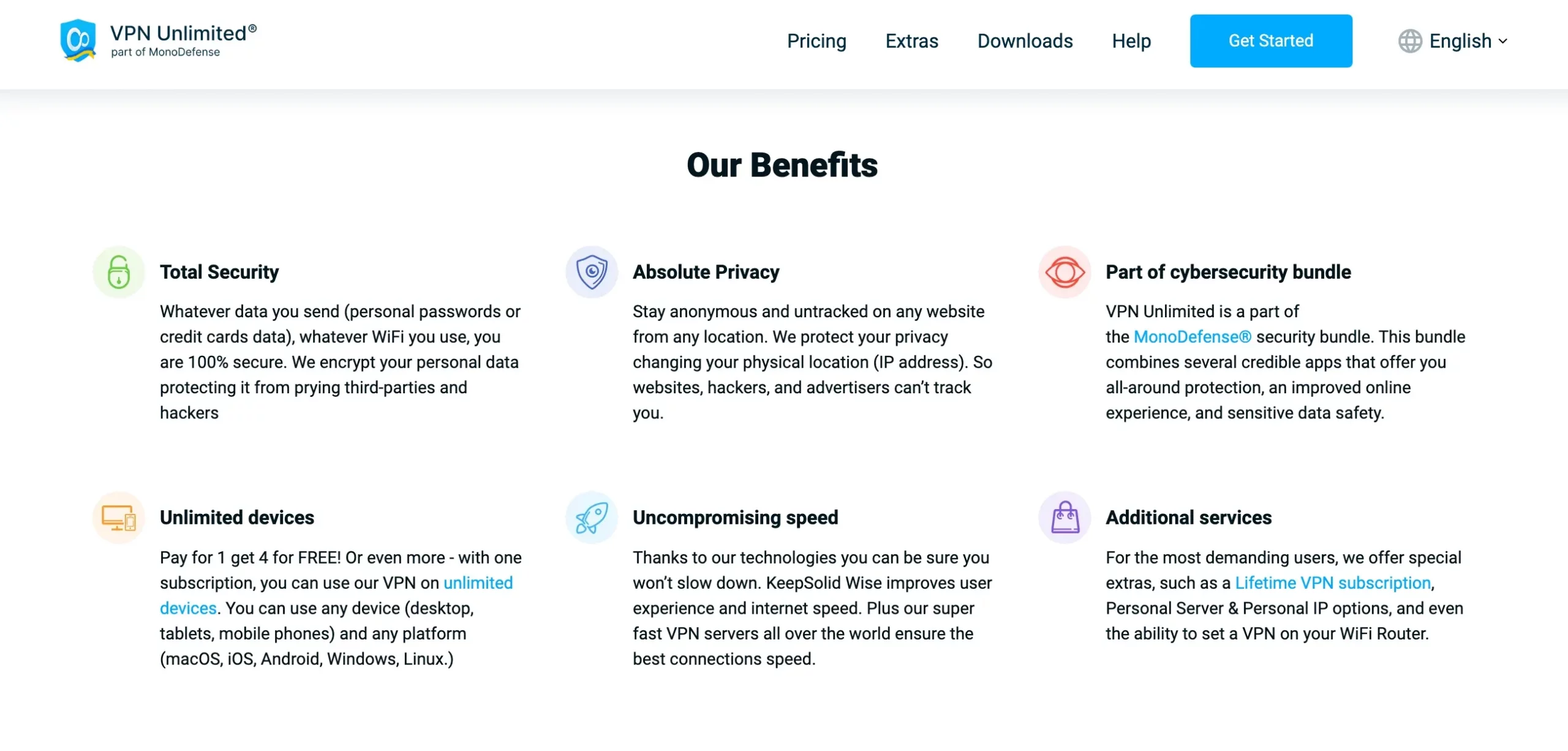 Major Features & Benefits Of MonoDefense