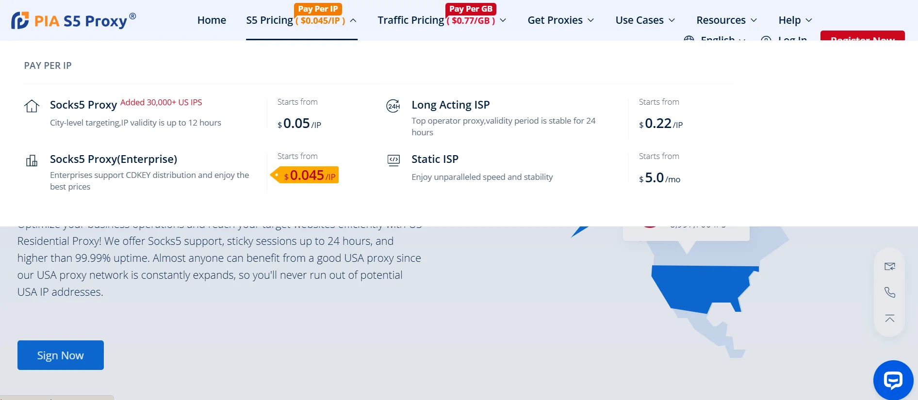 PiaS5 Proxy Pricing