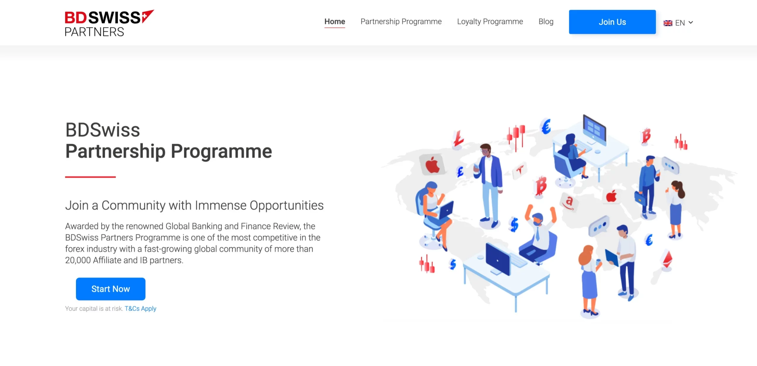 BDSwiss Partners Program Review